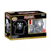 Funko Pop! and Tee: Yu-Gi-Oh Yugioh BLUE EYES TOON DRAGON METALLIC SILVER (Small - XXL) GAMESTOP EXCLUSIVE