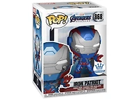 Funko Pop! Avengers End Game Metallic Iron Patriot #868 *FUNKO SHOP EXCLUSIVE*