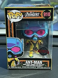 Funko Pop! Marvel: Ant-Man Black Light Special Edition #910