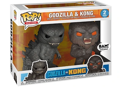 Funko Pop! Movies: Godzilla Vs. Kong - Godzilla & Kong 2pk [BAM! Exclusive]