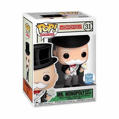 Funko Pop! Board Games: Monopoly - Mr. Monopoly (Beauty Contest) #31 [Funko Shop Exclusive]