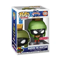 Funko Pop! MOVIE SPACE JAM 2 NEW LEGACY COLLECTORS BOX MARVIN THE MARTIAN METALLIC & TEE *TARGET EXCLUSIVE* #1085