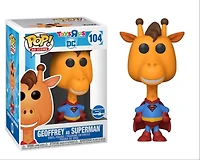 FUNKO POP! AD ICONS: TOYS R US X DC - GEOFFREY AS SUPERMAN **TOYS R US EXCLUSIVE** #104