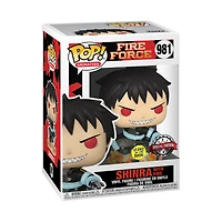 Funko Pop! Animation Fire Force - SHINRA with FIRE Glow in the dark *SPECIAL EDITION* #981
