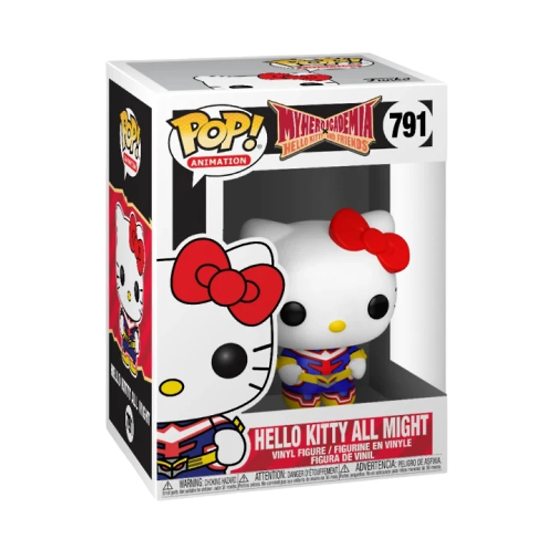 FUNKO POP! ANIMATION: MY HERO ACADEMIA [MHA] X HELLO KITTY & FRIENDS - HELLO KITTY ALL MIGHT #791