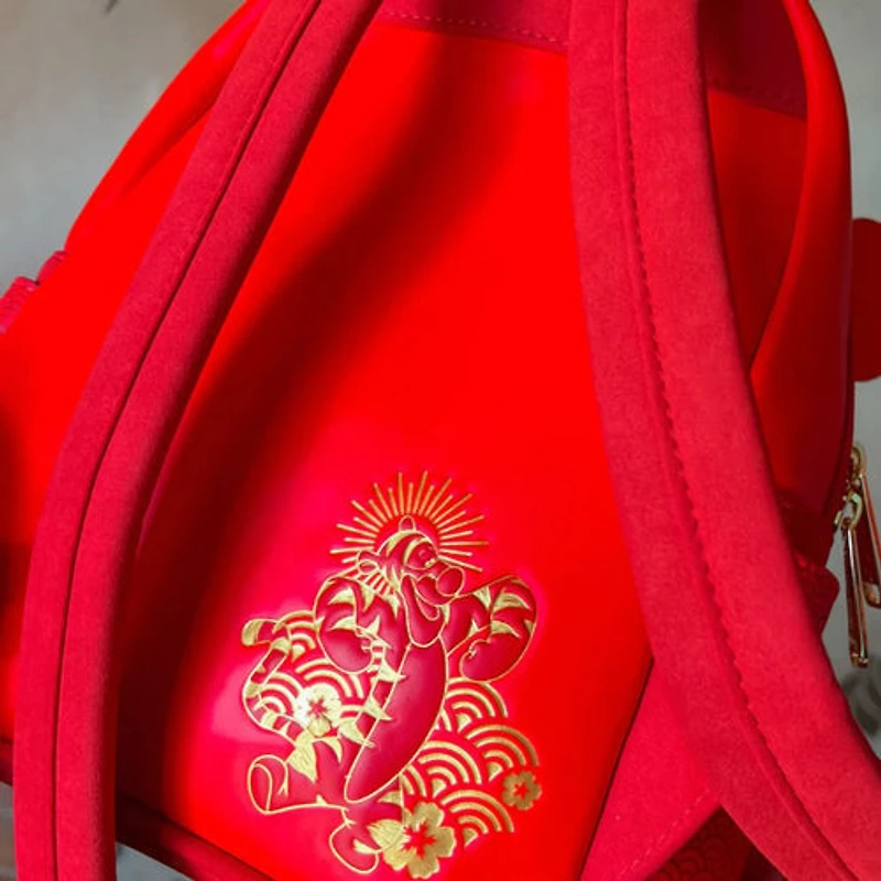 LOUNGEFLY DISNEY WINNIE THE POOH - TIGGER CHINESE NEW YEAR EXCLUSIVE MINI BACKPACK