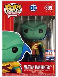 Funko Pop! DC Heroes Imperial Palace METALLIC Martian Manhunter #399 *ASIA EXCLUSIVE*