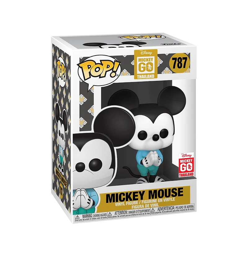 FUNKO POP! DISNEY: MICKEY GO THAILAND - MICKEY MOUSE **GO THAILAND EXCLUSIVE** #787