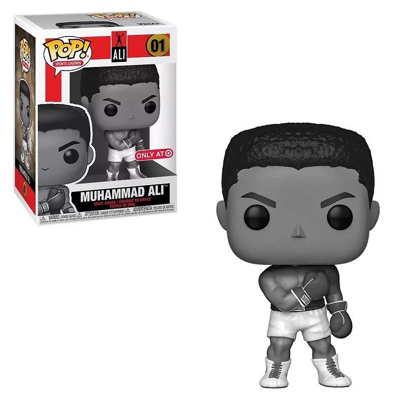 FUNKO POP! SPORTS LEGENDS [BOXING] - MUHAMMAD ALI [BLACK & WHITE] **TARGET EXCLUSIVE** #01