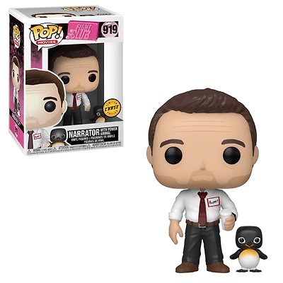 Funko Pop! Fight Club - Narrator w/ Power Animal (CHASE) #919