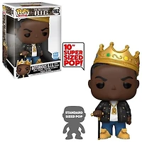 FUNKO POP! ROCKS [MUSIC] - 10" NOTORIOUS B.I.G. [W/ CROWN] **FUNKO SHOP EXCLUSIVE** #162
