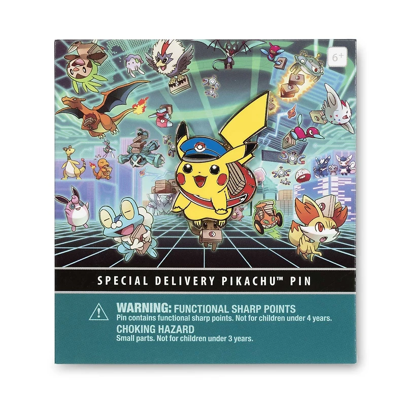 Pokemon - Special Delivery Pikachu Enamel Pin [Pokemon Center Exclusive]