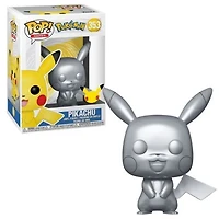Funko Pop! Games: Pokemon - Pikachu (Metallic Silver) #353