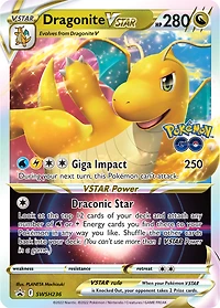 Pokemon TCG - Pokemon GO Dragonite VStar Premier Deck Holder