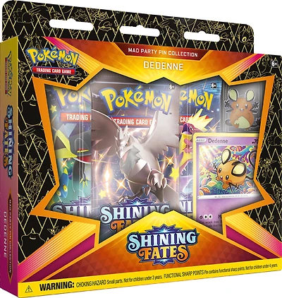 POKEMON - SHINING FATES - MAD PARTY PIN COLLECTION