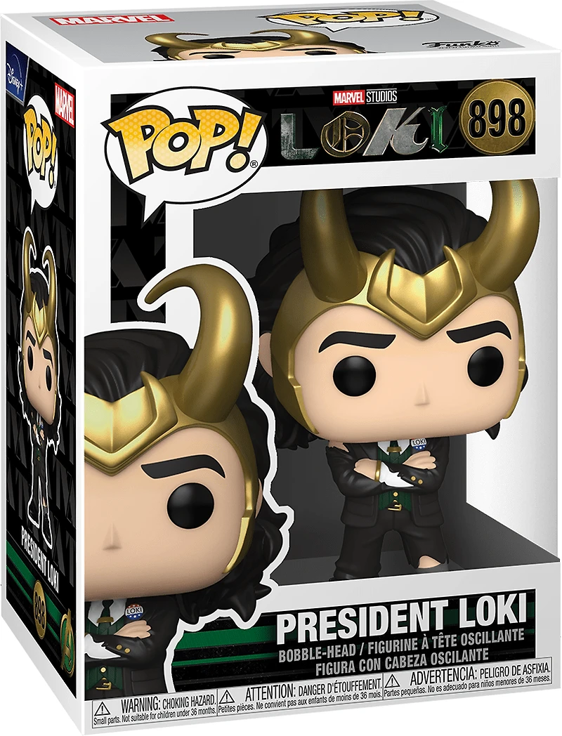 FUNKO POP! MARVEL: LOKI [TV SERIES] - PRESIDENT LOKI #898
