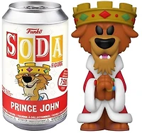 FUNKO SODA! DISNEY: ROBIN HOOD - PRINCE JOHN **SEALED CAN**