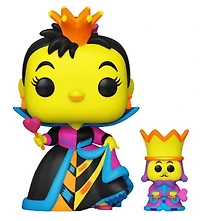 FUNKO POP! DISNEY: ALICE IN WONDERLAND [70TH ANNIVERSARY] - QUEEN OF HEARTS [BLACK LIGHT GLOW] **FUNKO SHOP EXCLUSIVE** #1063