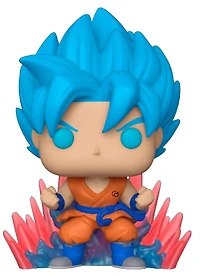 FUNKO POP! ANIMATION: DRAGON BALL SUPER [DBS] - SUPER SAIYAN GOD SUPER SAIYAN [SSGSS] GOKU [KAIO-KEN TIMES TWENTY] - [GITD] **BOXLUNCH EXCLUSIVE**#1256