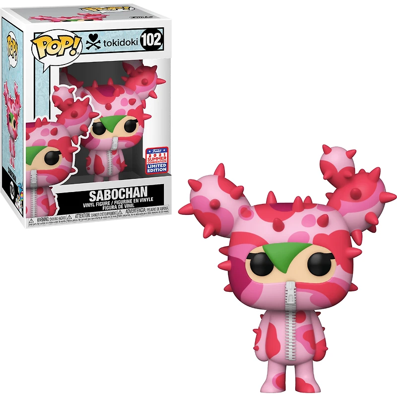 FUNKO POP! TOKIDOKI - SABOCHAN **2021 VIRTUAL FUNKON EXCLUSIVE** #102