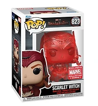 FUNKO POP! MARVEL: WANDAVISION - SCARLET WITCH RED TRANSLUCENT [MARVEL COLLECTORS CORP EXCLUSIVE] #823