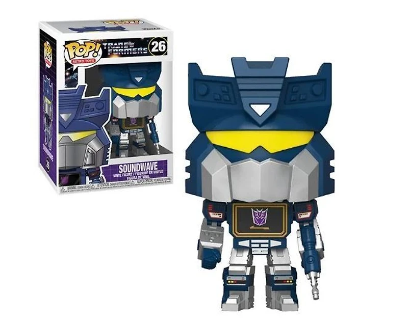 FUNKO POP! RETRO TOYS: TRANSFORMERS - SOUNDWAVE #26