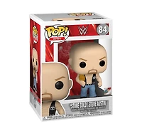 FUNKO POP! WWE - "STONE COLD" STEVE AUSTIN [METALLIC W/ ONE BELT] #84