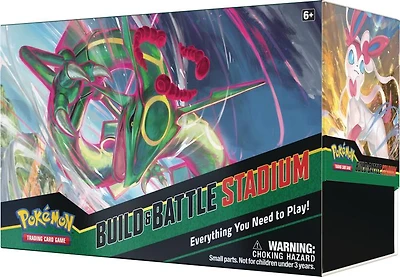 Pokemon TCG: Sword & Shield - Evolving Skies Build & Battle Stadium Box
