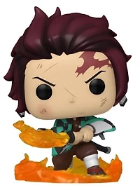 **CHASE & COMMON COMBO** FUNKO POP! ANIMATION: DEMON SLAYER - TANJIRO KAMADO [HINOKAMI KAGURA DANCE / BREATH OF THE SUN] **GALACTIC TOYS EXCLUSIVE** #874