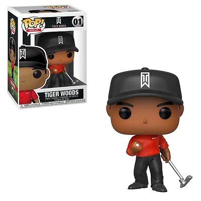 FUNKO POP! GOLF [PGA] - TIGER WOODS [RED SHIRT] #01