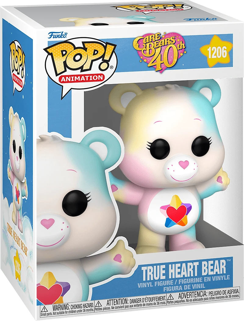 FUNKO POP! ANIMATION: CARE BEARS [40TH ANNIVERSARY] - TRUE HEART BEAR #1206
