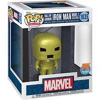 Funko Pop! Marvel - 6" Hall Of Armor: Iron Man (Model 1 - Golden Armor) #1035 [PX Previews Exclusive]