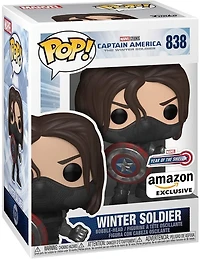 FUNKO POP! MARVEL - CAPTAIN AMERICA: WINTER SOLIDER - WINTER SOLIDER [YEAR OF THE SHIELD] **AMAZON EXCLUSIVE** #838