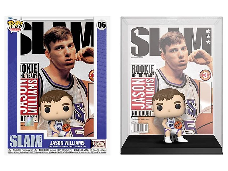 Funko Pop! Sports NBA - SLAM COVER JASON WILLIAMS #06 SACRAMENTO KINGS
