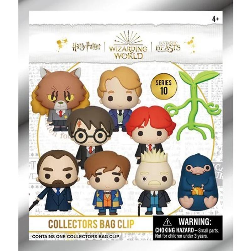 Harry Potter Wizarding World 3D Foam Bag Clip - Blind Bag Mystery Blind Bag Series 1