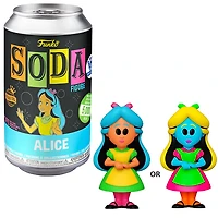 Funko Vinyl Soda Alice in Wonderland Alice Black Light with Possible Chase Exclusive