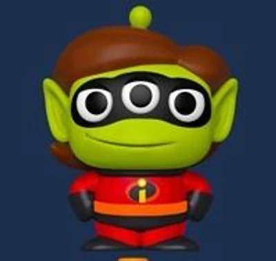 Funko Pop! Pixar Remix: Alien as Elastigirl *IN STOCK*