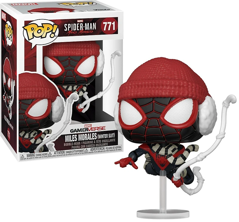 FUNKO POP! MARVEL - SPIDER-MAN: MILES MORALES [GAMER VERSE] - MILES MORALES [WINTER SUIT] #771