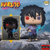 **Chase & Common Bundle** Funko Pop! Anime: Naruto - Sasuke (Rinnegan) #1023 [AAA Anime Exclusive]