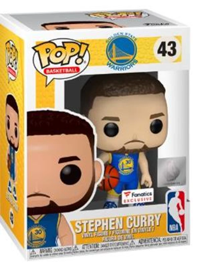 Funko Pop! Basketball: Golden State Warriors Stephen Curry Fanatics Exclusive #43