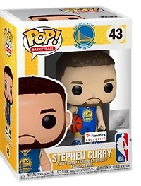 Funko Pop! Basketball: Golden State Warriors Stephen Curry Fanatics Exclusive #43