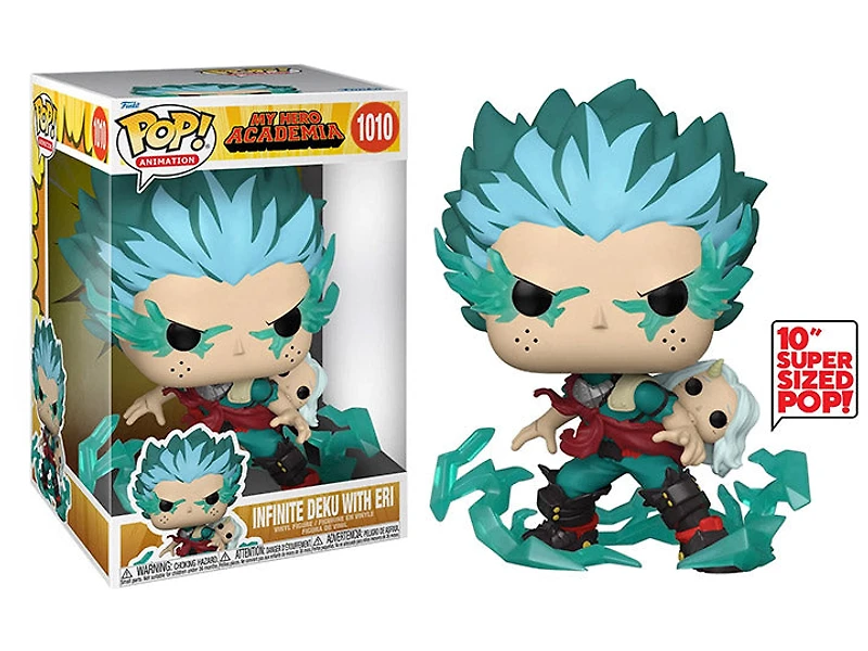 Funko Pop! JUMBO 10" - My Hero Acadamia - Infinite Deku with Eri #1010