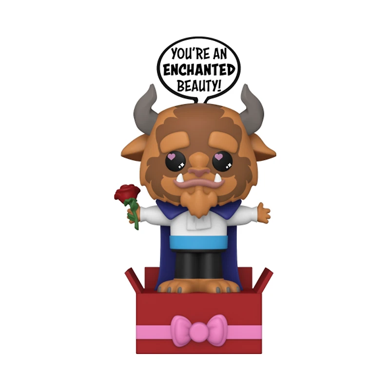 FUNKO POPSIES DISNEY BEAST VALENTINE'S DAY - BEAUTY AND BEAST - YOU'RE AN ENCHANTED BEAUTY!