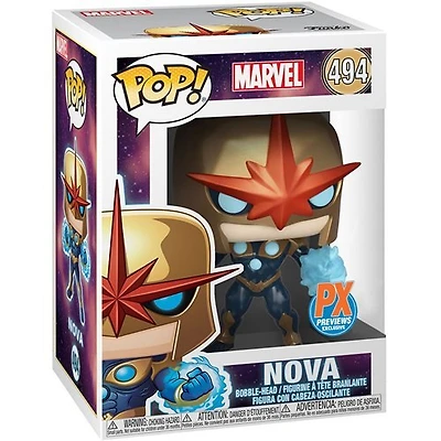 Funko Pop Marvel Guardians of the Galaxy Nova Prime [PX EXCLUSIVE] #494