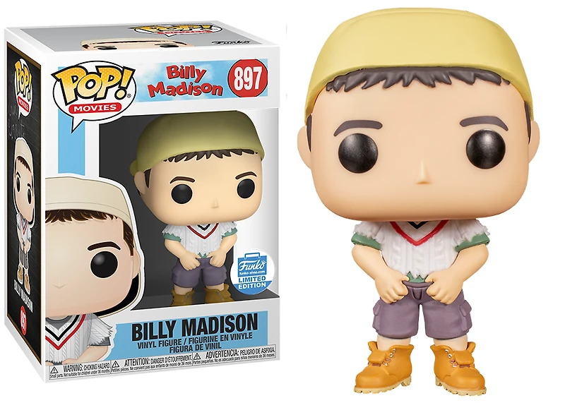 FUNKO POP! MOVIES: BILLY MADISON - BILLY MADISON [WHITE SWEATER] **FUNKO SHOP EXCLUSIVE** #897