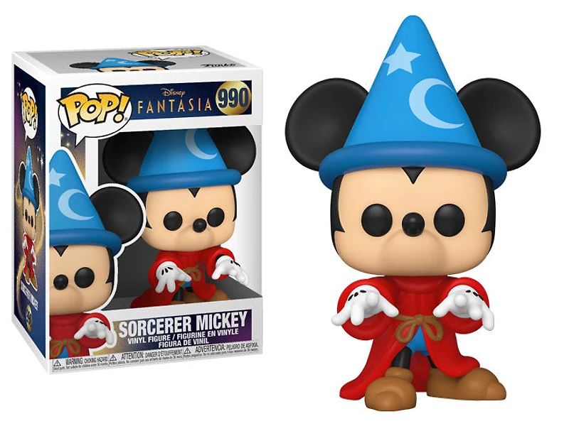 FUNKO POP! DISNEY: FANTASIA - SORCERER MICKEY [CASTING SPELL] #990
