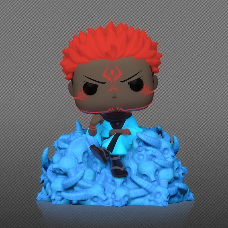 Funko Pop! Anime: Jujutsu Kaisen - Sukuna (On Throne) #1116 [Walmart Exclusive - GITD]