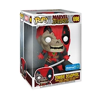 Funko Pop! Marvel: Zombies - Jumbo 10" Zombie Deadpool #698 [Walmart Exclusive]