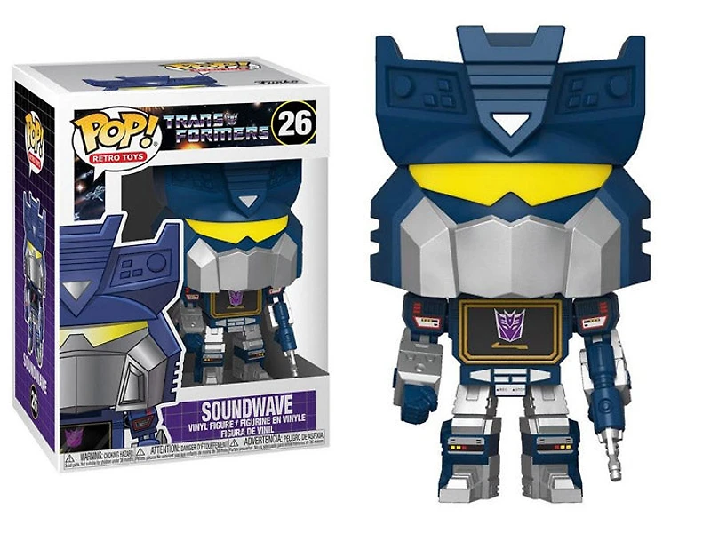 FUNKO POP! RETRO TOYS: TRANSFORMERS - SOUNDWAVE #26