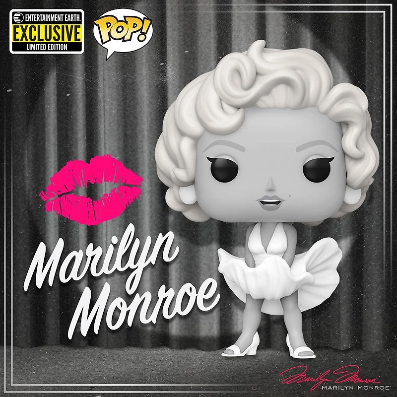 Funko Pop! Marilyn Monroe Black-and-White [EE Exclusive] #24